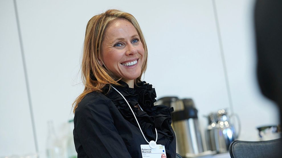 Rebecca Marmot, Hauptverantwortliche für Nachhaltigkeit bei Unilever